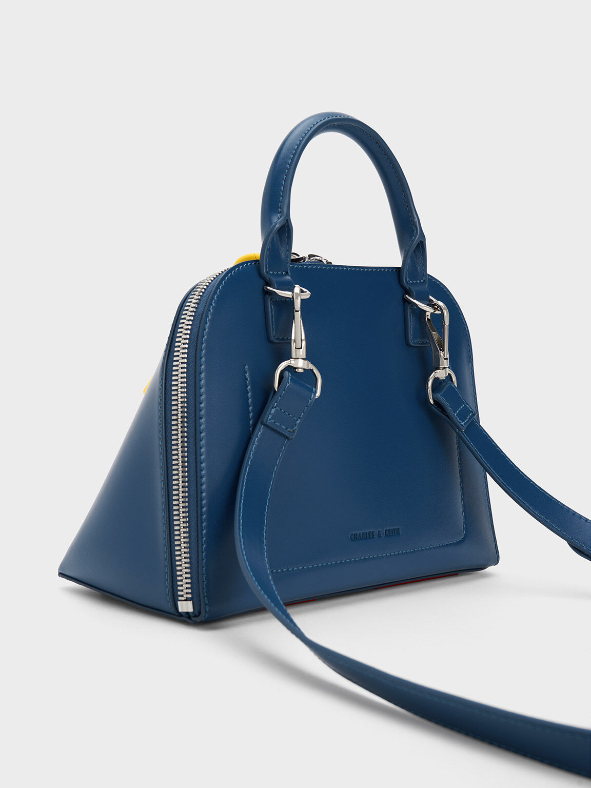 Cockade Bowling Bag, Navy, hi-res