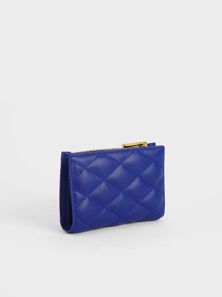 محفظة ليلي صغيرة مبطنة, Cobalt, hi-res