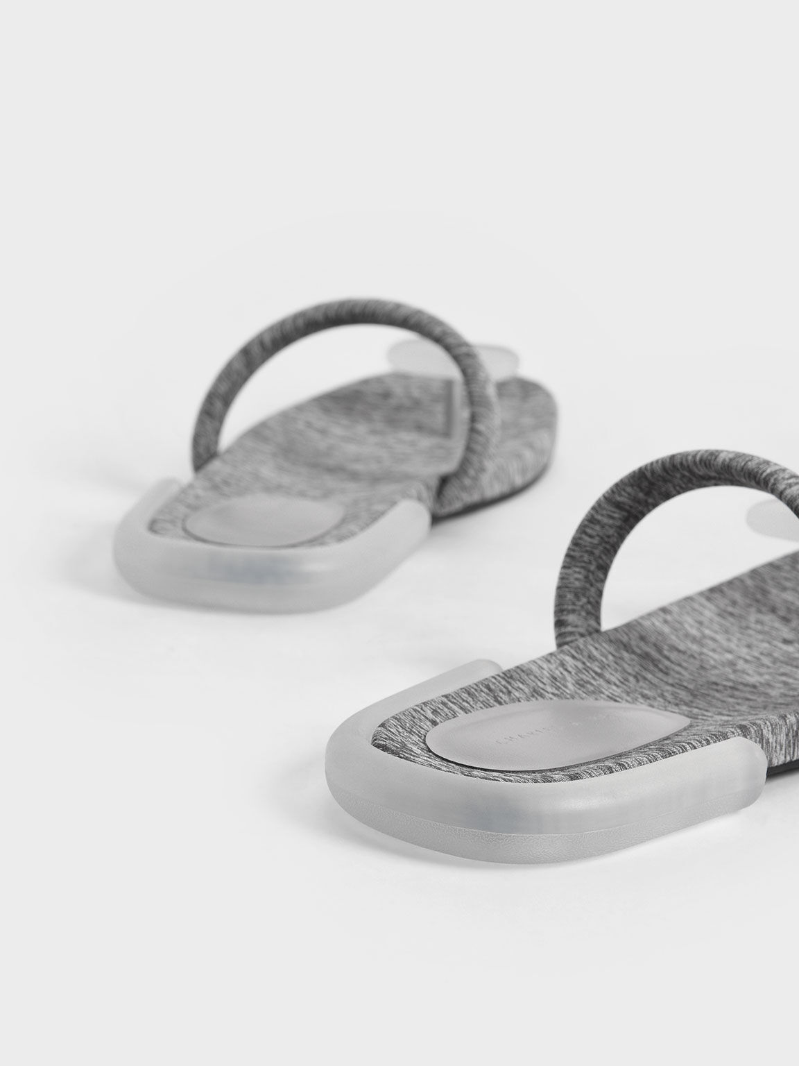 Electra Recycled Polyester Thong Sandals, Light Grey, hi-res