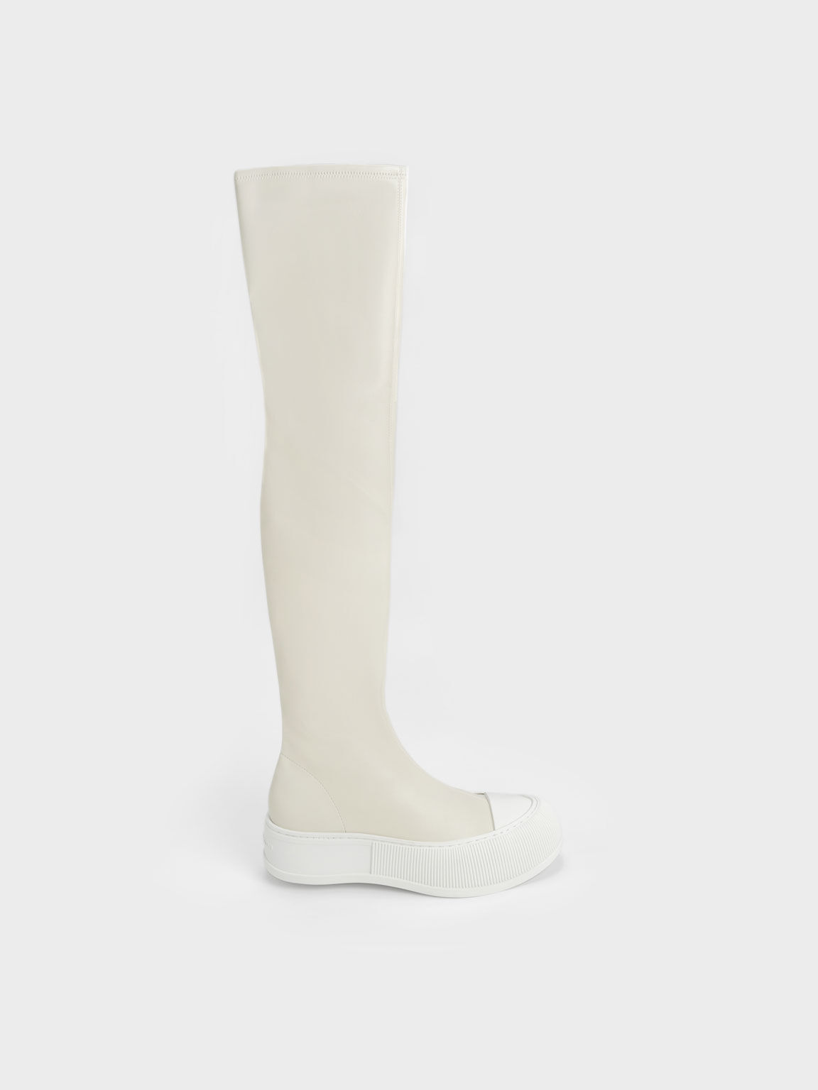 Harrianna Thigh-High Boots, Chalk, hi-res