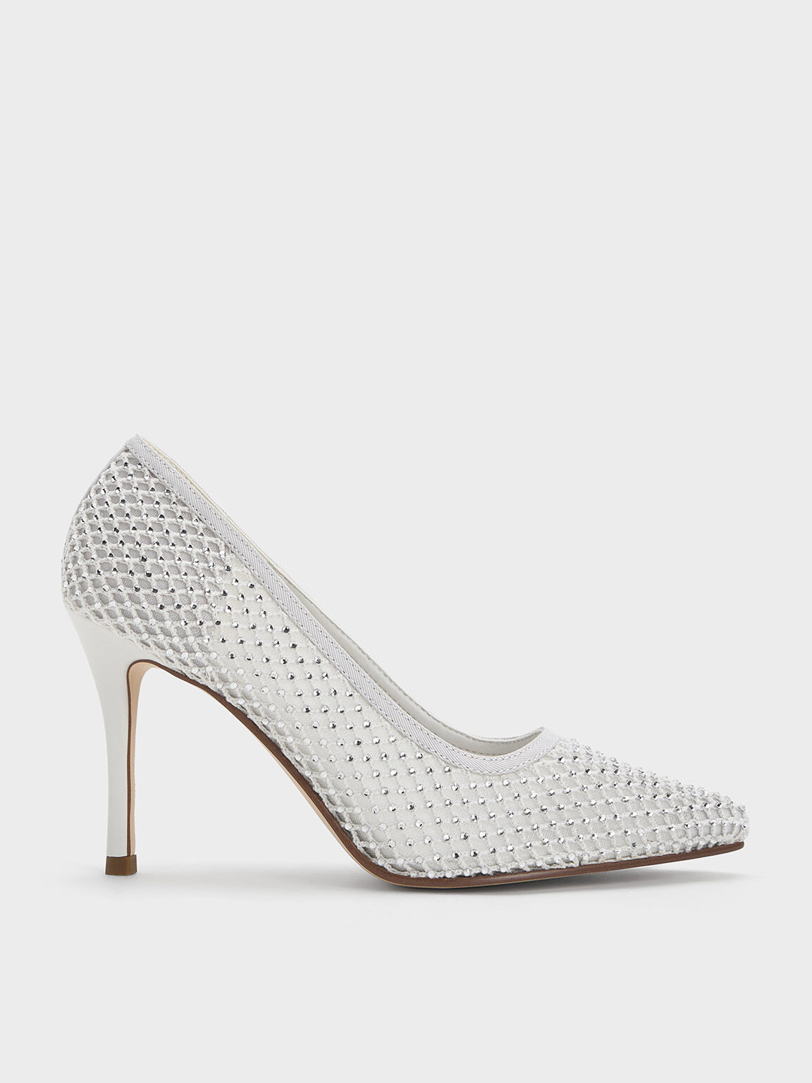 Embellished pointed heels on sale