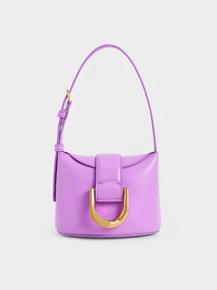 Gabine Bucket Bag, Violet, hi-res