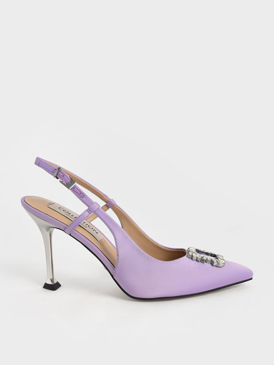 Lilac slingback shoes store