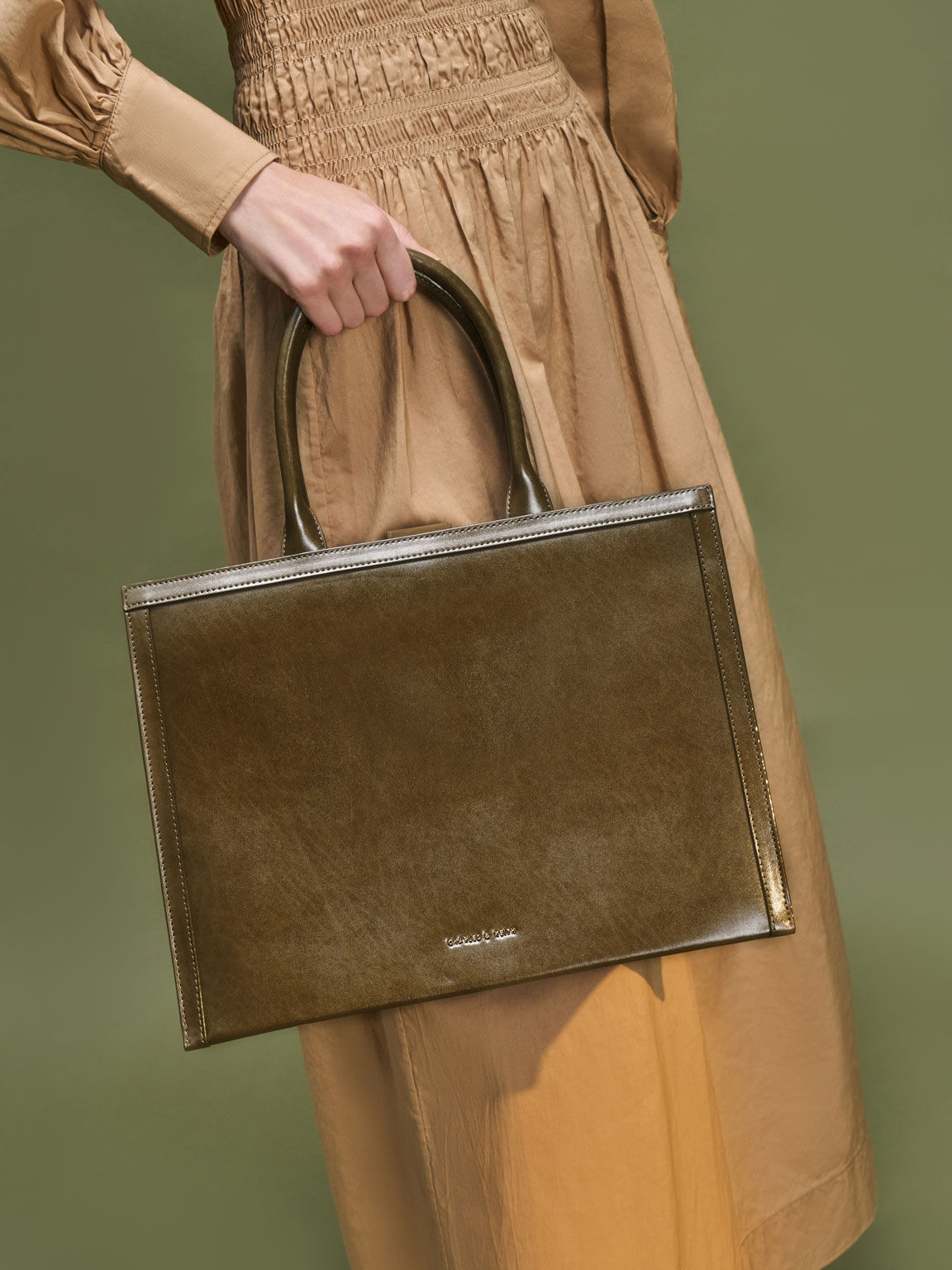 Charles and keith online extra large tote bag
