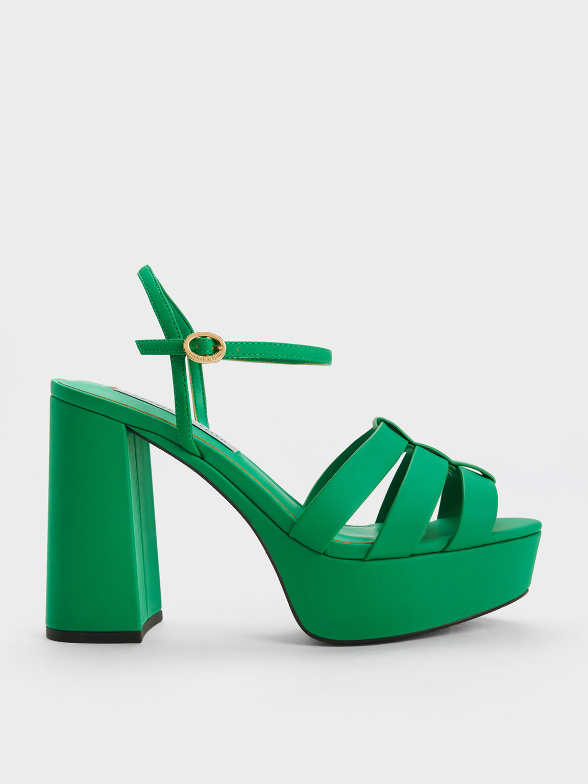 Green gladiator sandals discount