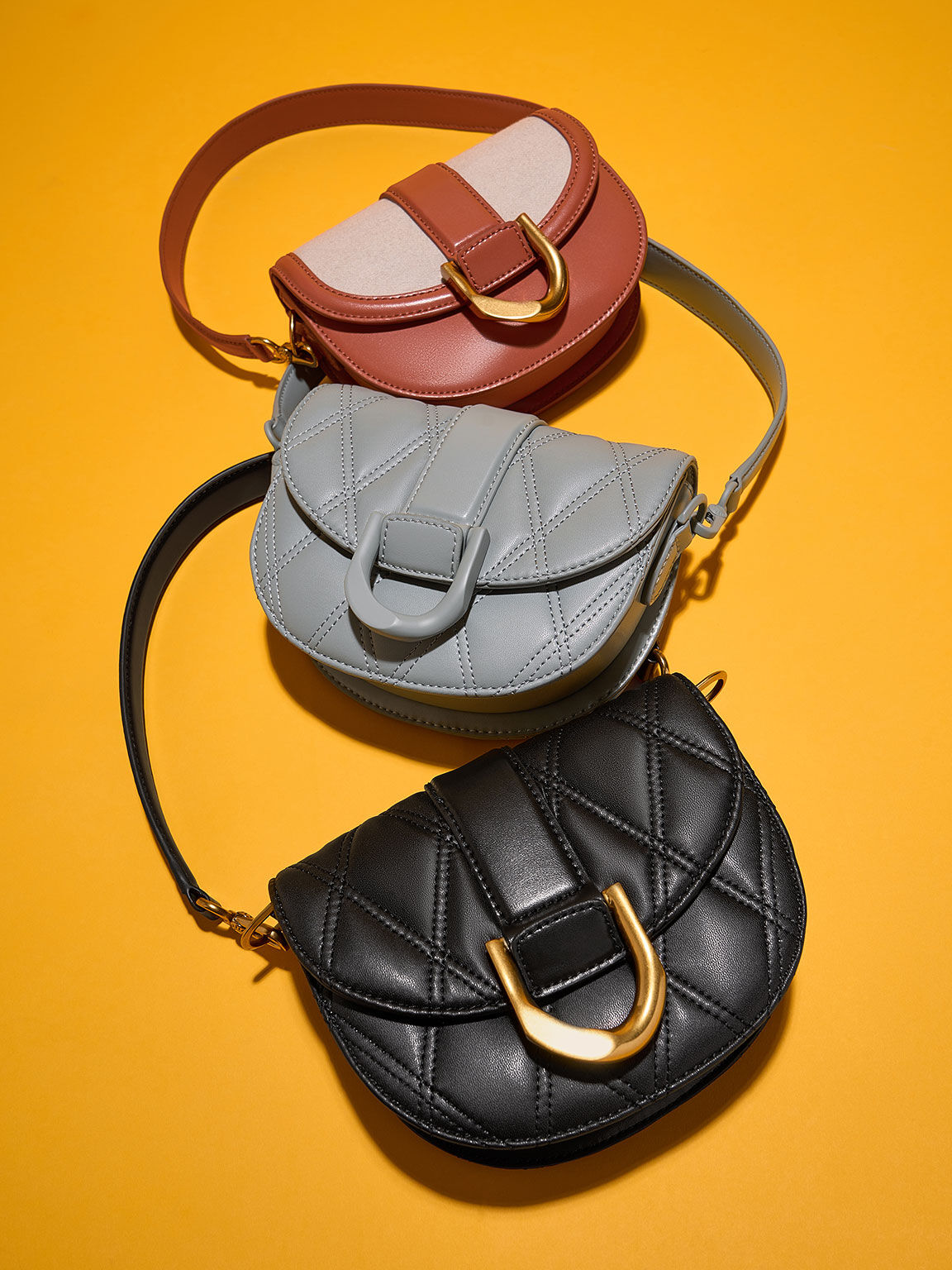 Quilted saddle bag sales