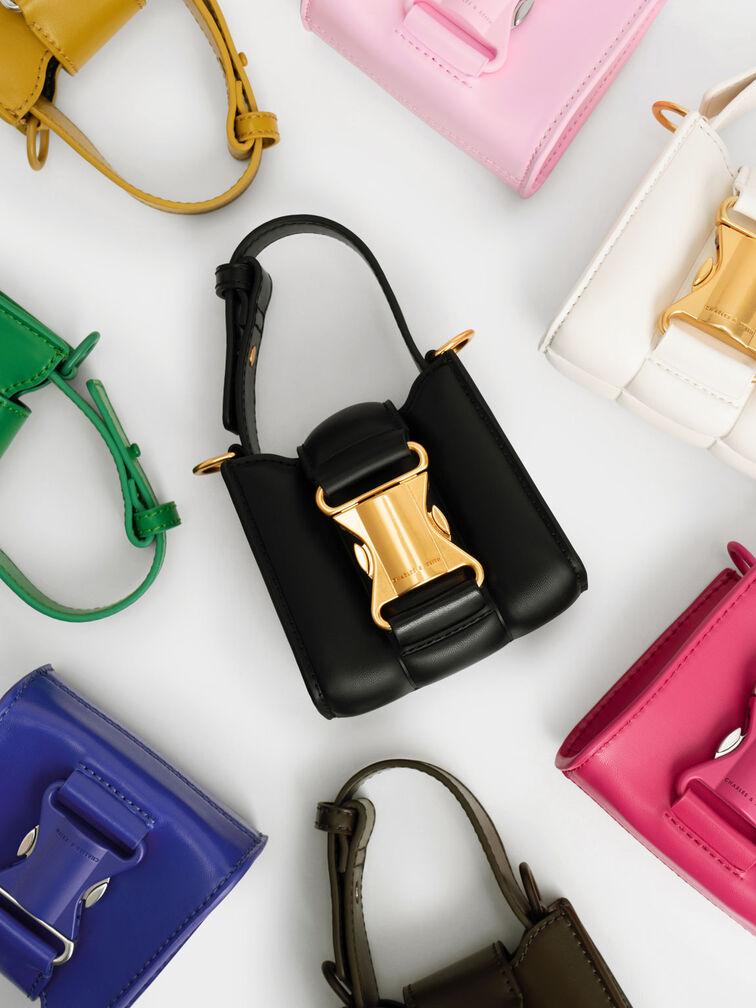 Ivy Top Handle Mini Bag, Mustard, hi-res