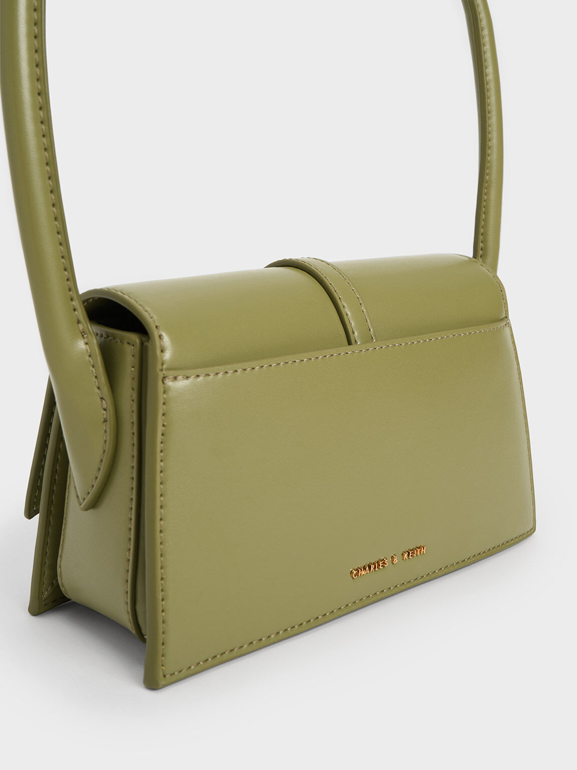 Annelise Belted Trapeze Bag, Pistachio, hi-res