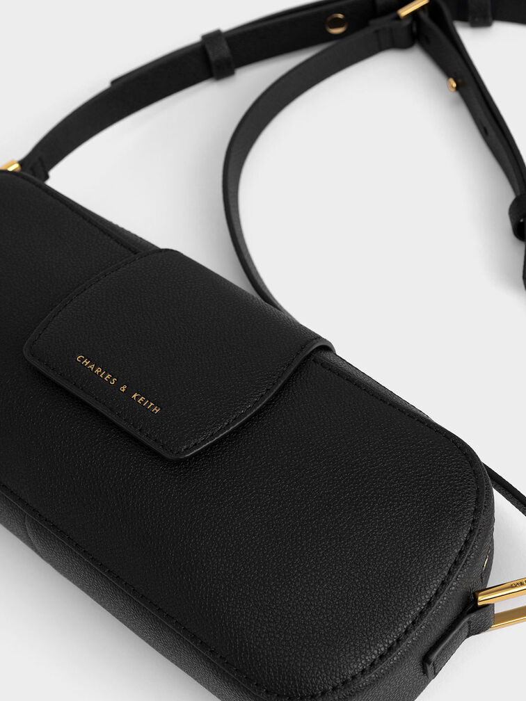 Selby Shoulder Bag, Black, hi-res
