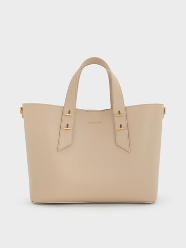 Shania Tote Bag, Dusted Oat, hi-res