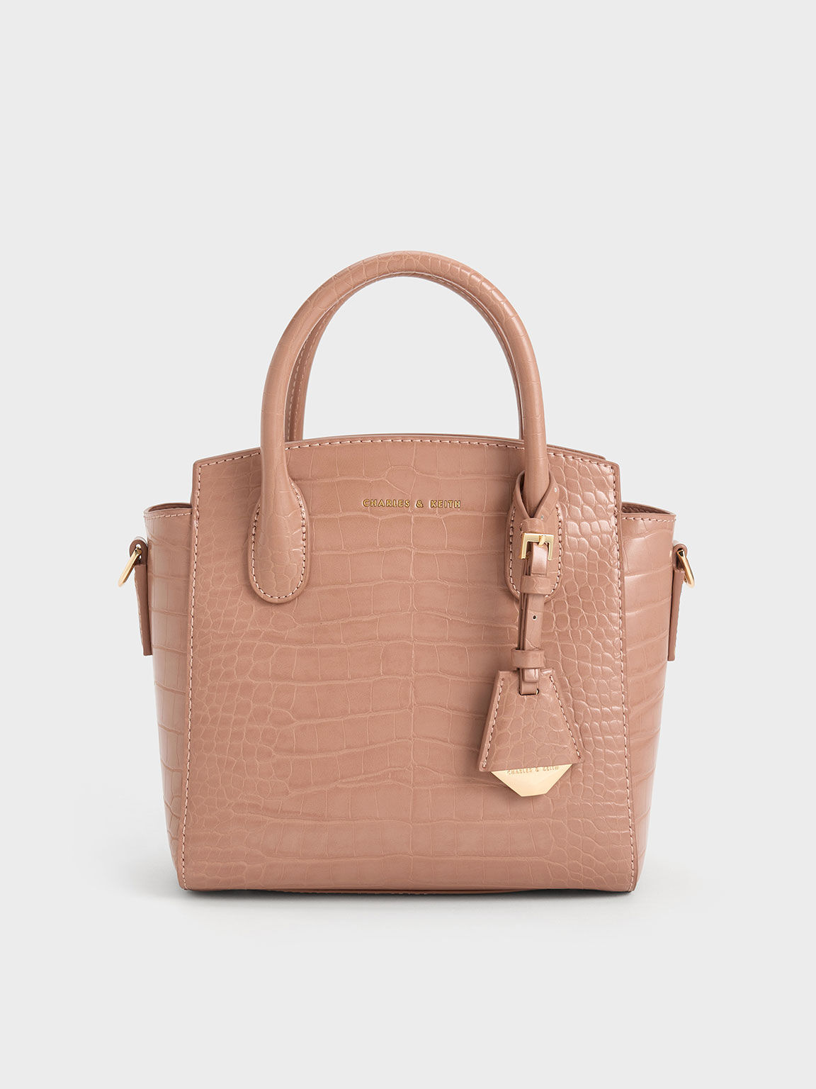 Classic top handle best sale bag charles and keith