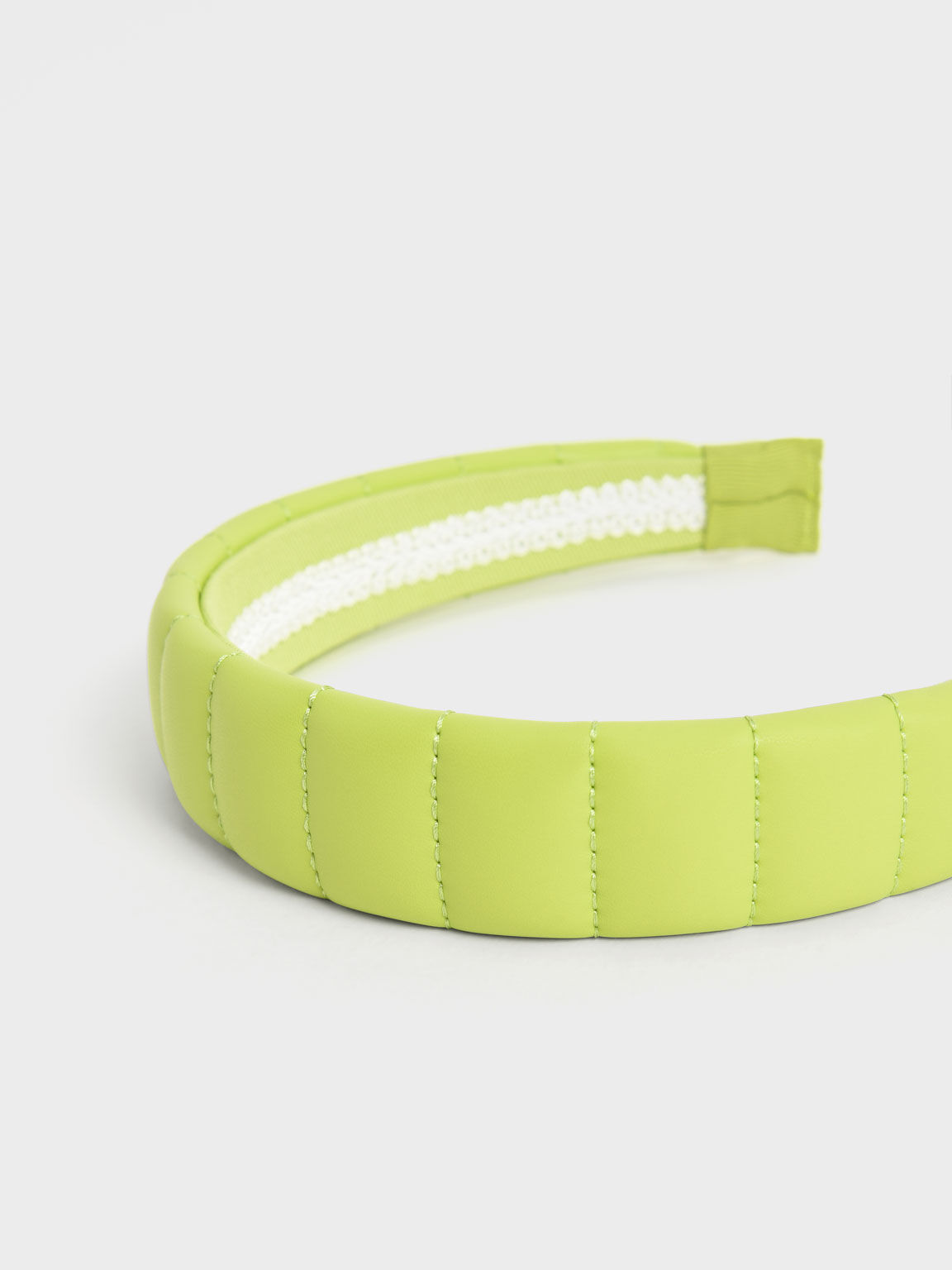 Padded Headband, Lime, hi-res
