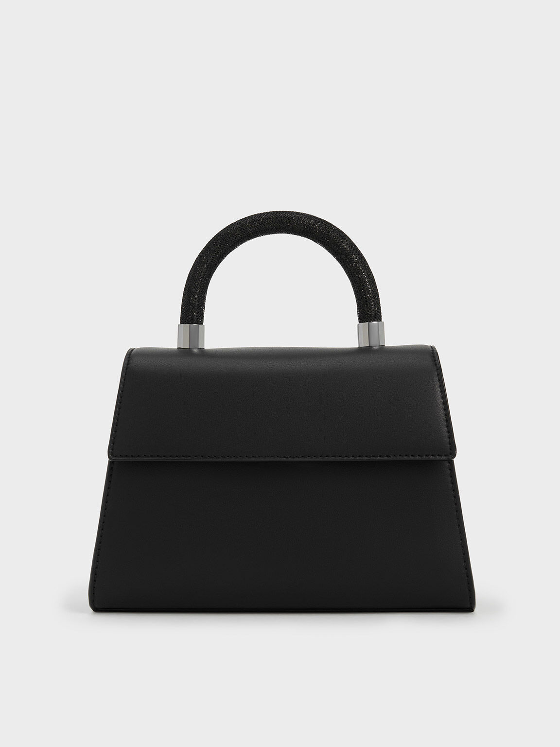 Charles and keith top handle trapeze bag top