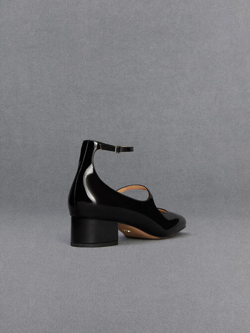 حذاء ماري جين من الجلد من Claire, Black Box, hi-res