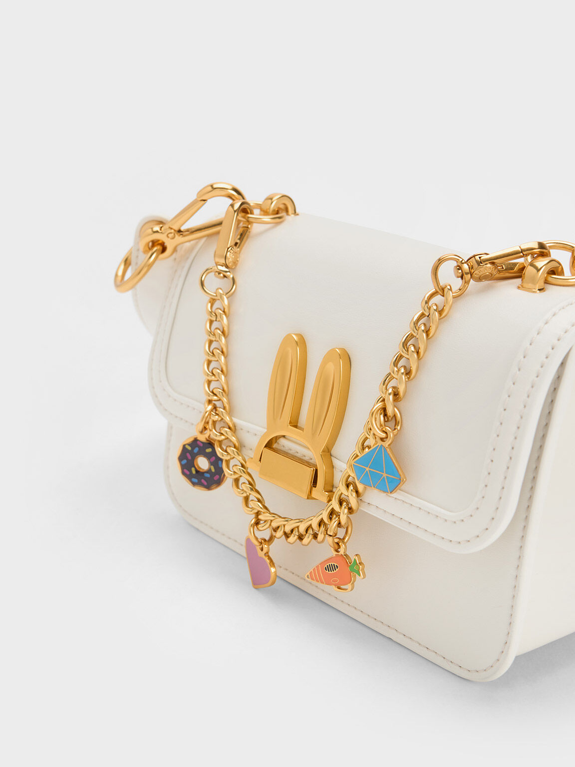 Judy Hopps Metallic Accent Bag, Chalk, hi-res