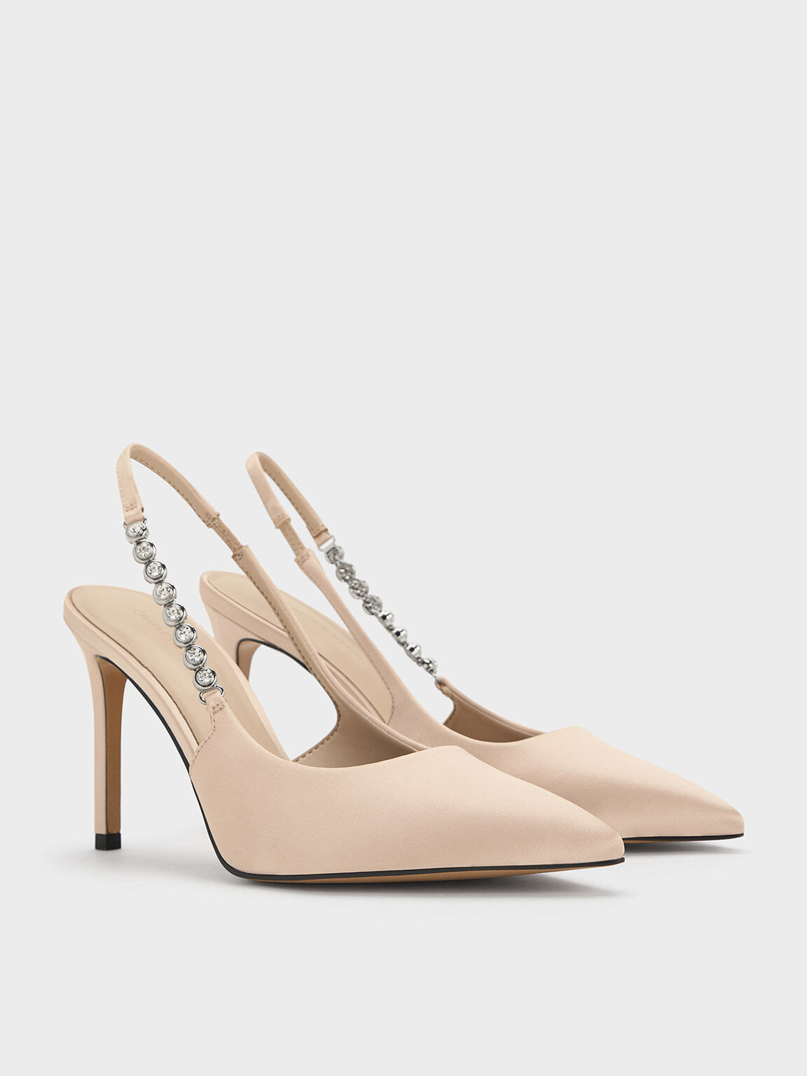 Quassin embellished slingback pumps sales