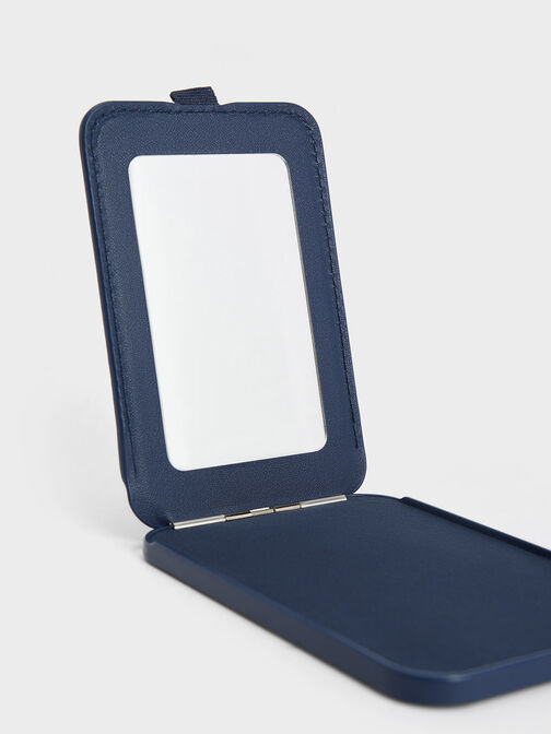 Cyrus Bi-Fold Card Holder, Navy, hi-res