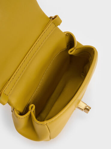 Iva Padded Mini Bag, Mustard, hi-res