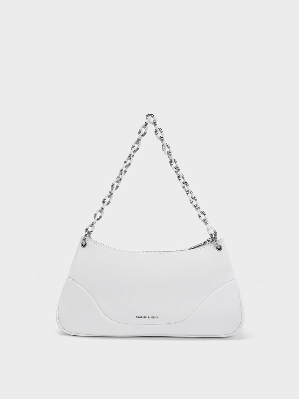 White Shiloh Shoulder Bag CHARLES KEITH SA