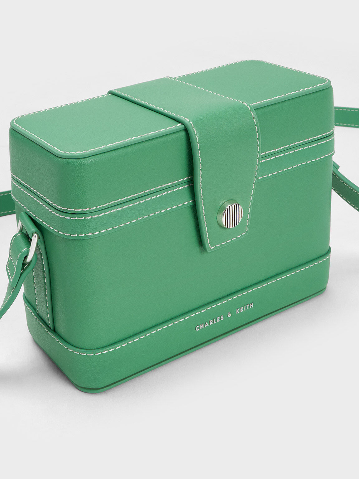 Bronte Boxy Crossbody Bag, Green, hi-res