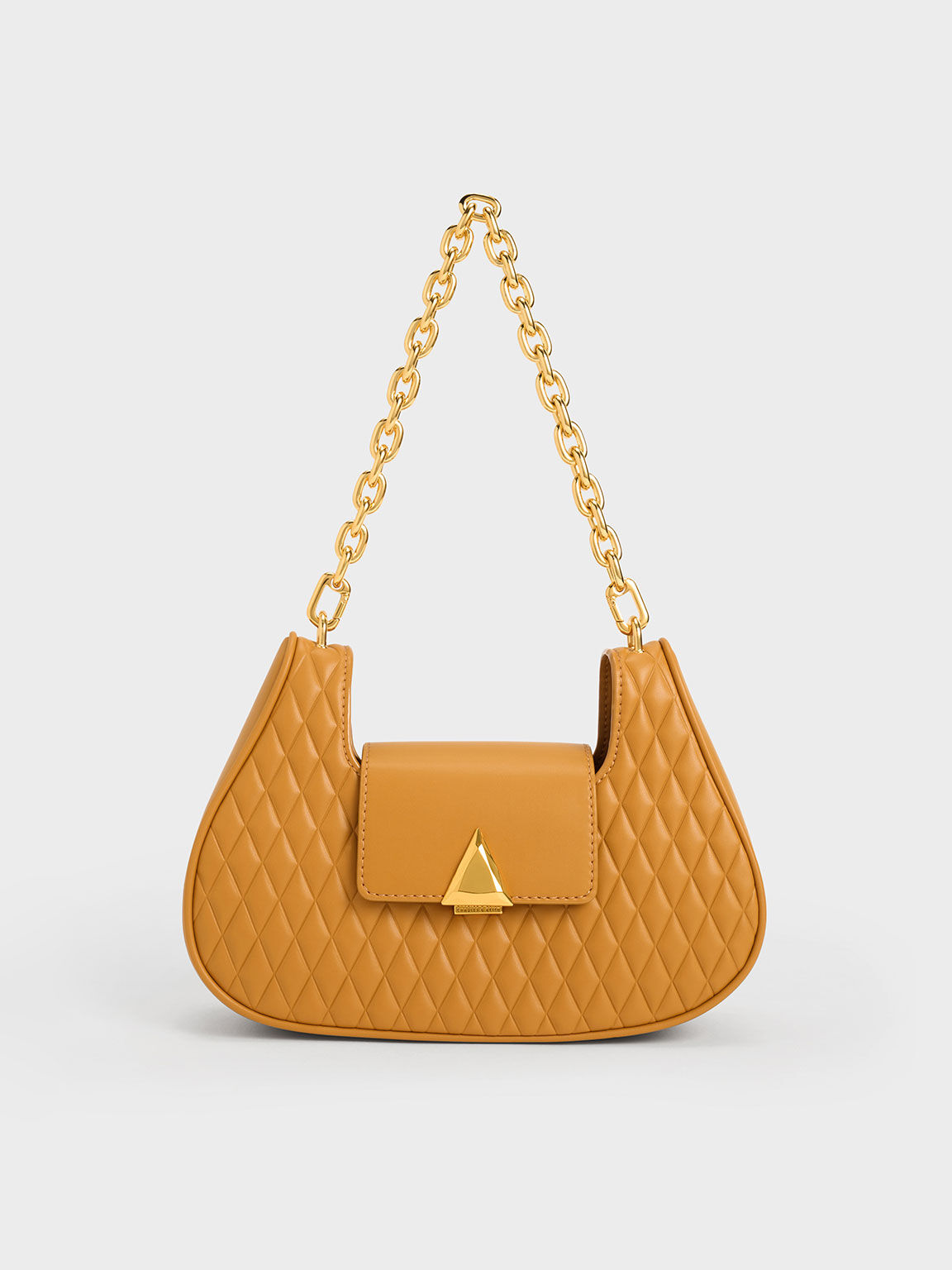 Charles and keith orange bag sales