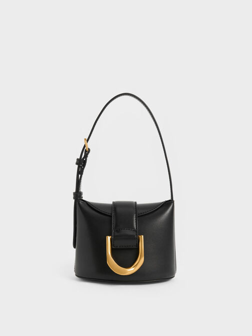 Gabine Bucket Bag, Black, hi-res
