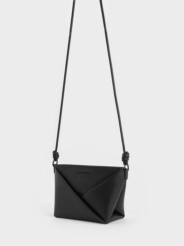حقيبة كروس هندسية من ميدوري, Noir, hi-res