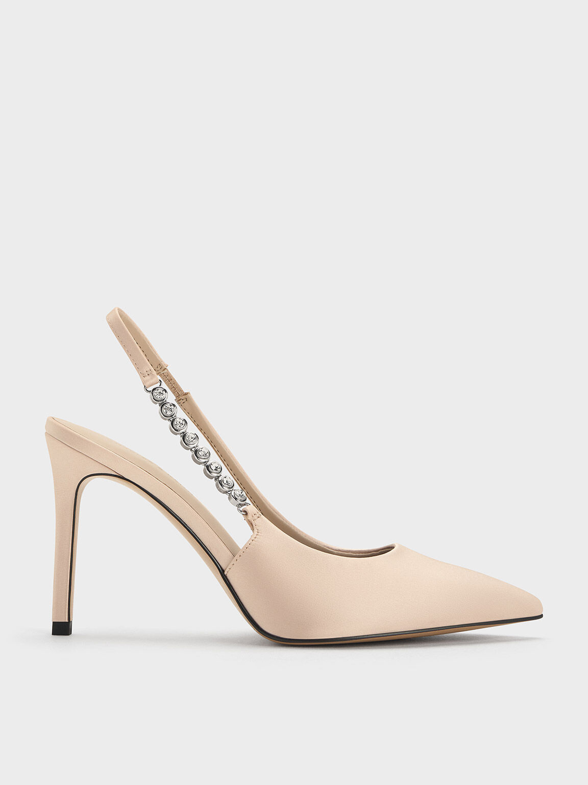 Badgley mischka paxton pointy toe slingback pump online