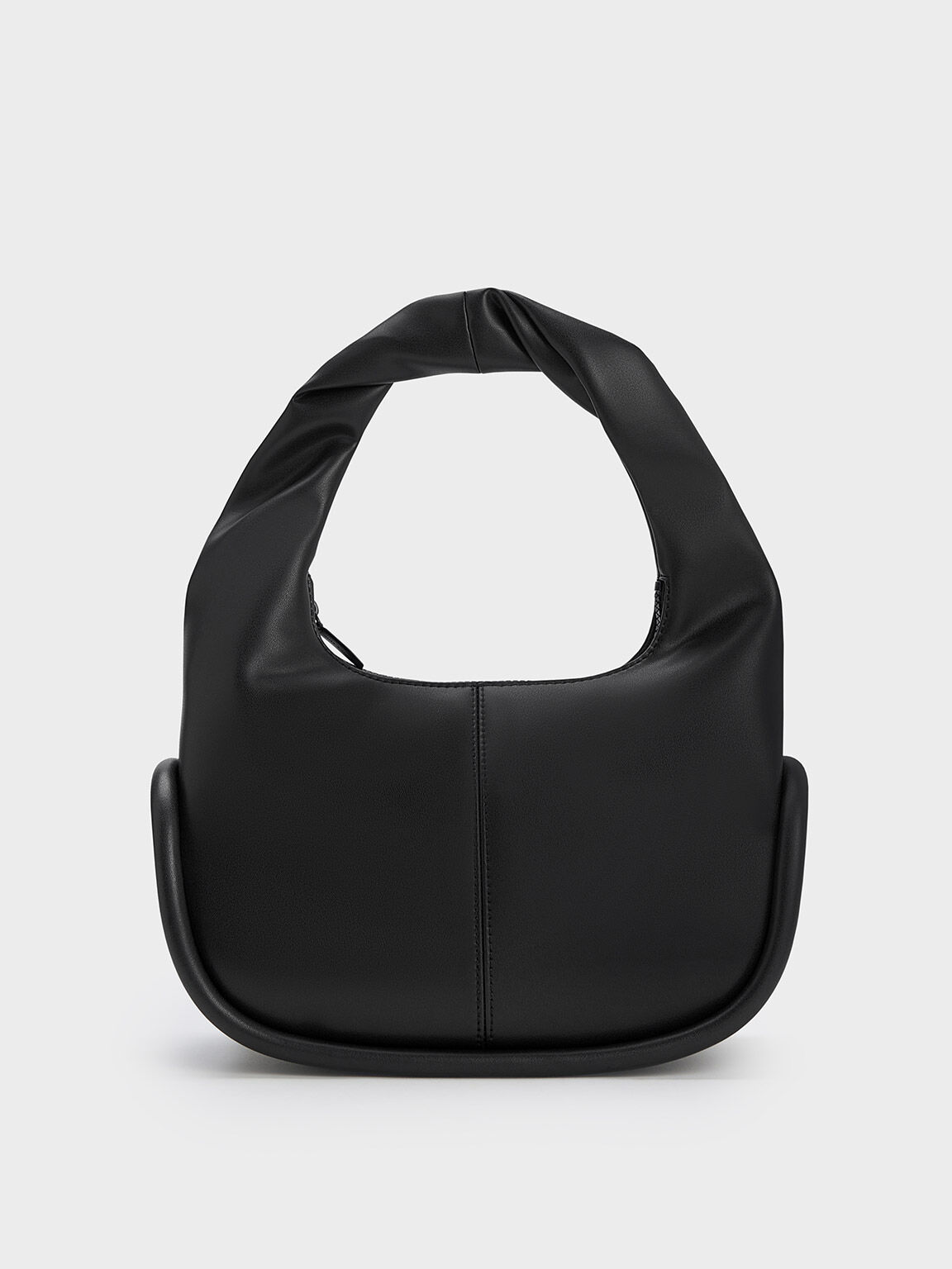 حقيبة بتصميم هوبو الأسطواني المنتفخ, أسود, hi-res