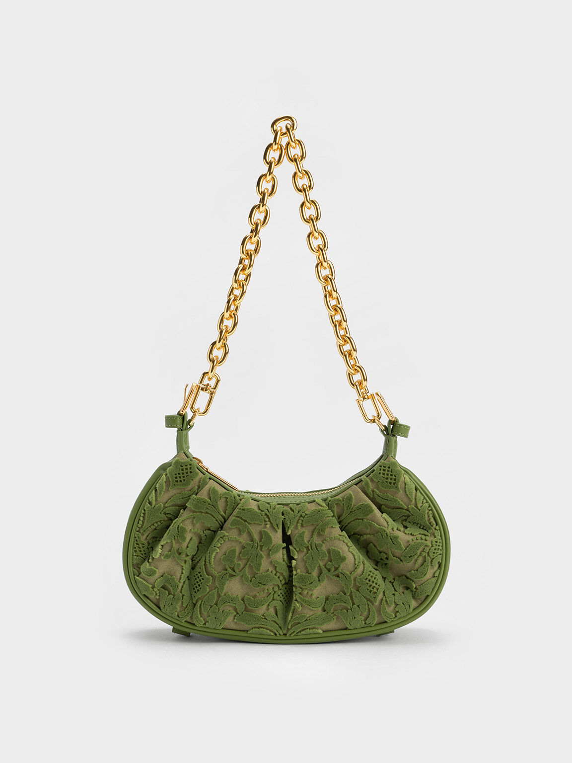 Charles and keith floral bag store