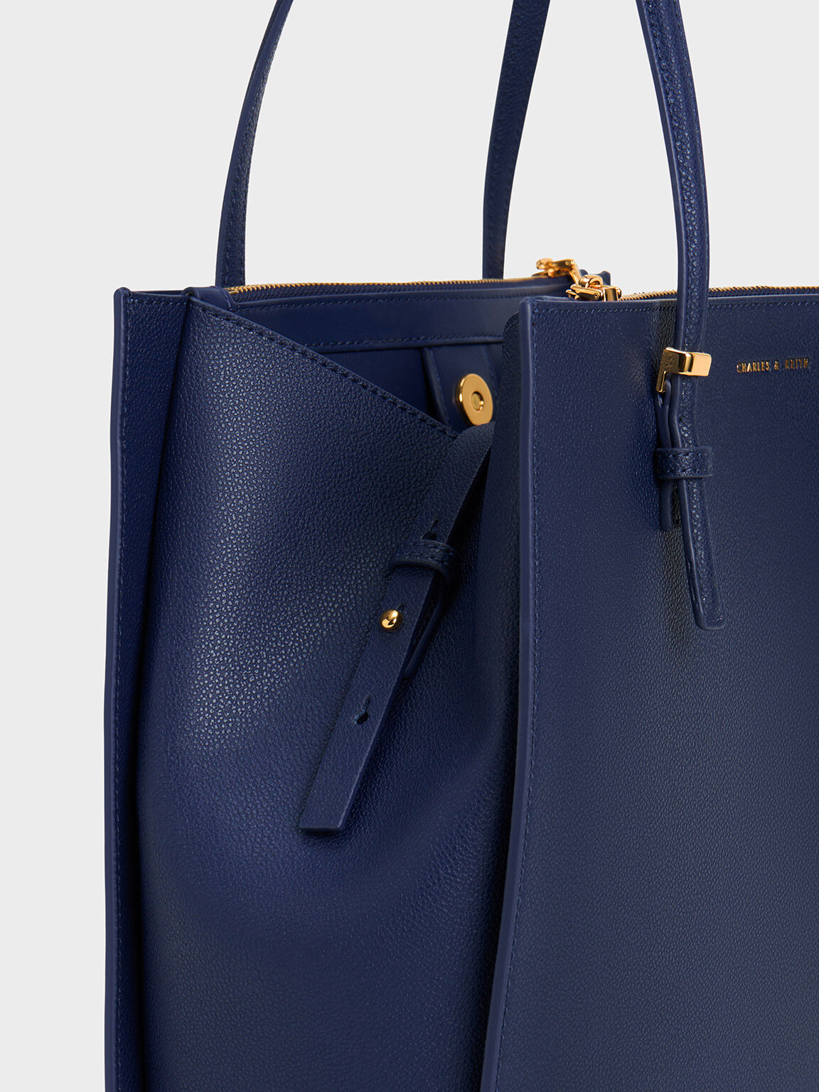 Navy Sansa Tote Bag CHARLES KEITH SA