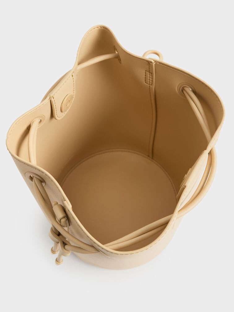 Lana Bucket Bag, Beige, hi-res