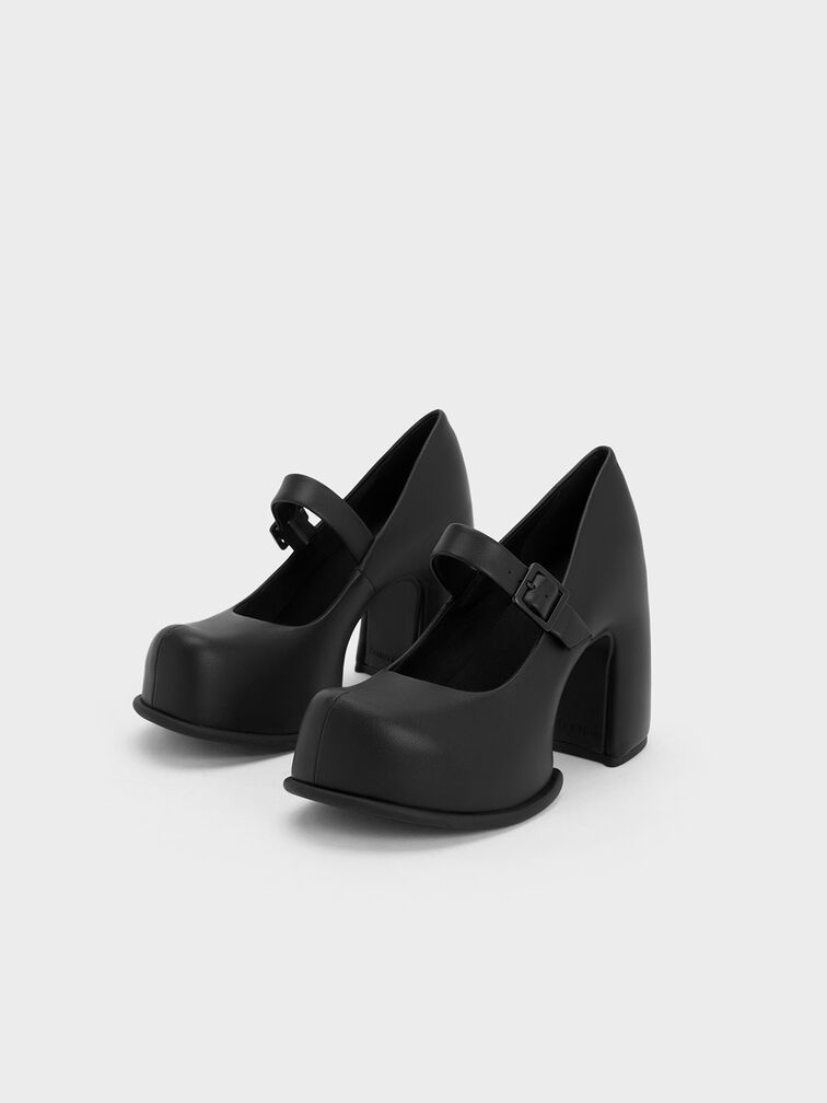 حذاء بيكسي ماري جينز, أسود, hi-res