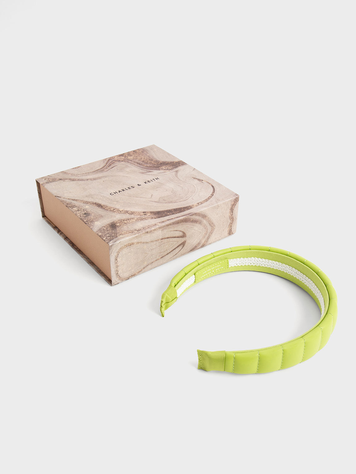 Padded Headband, Lime, hi-res