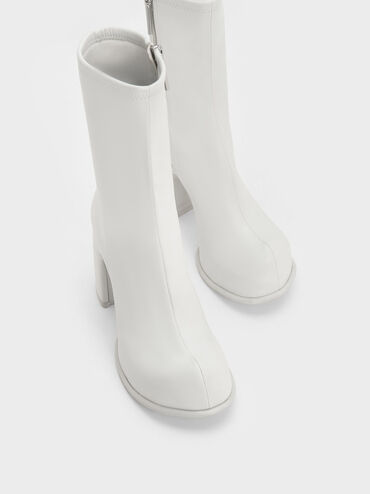 أحذية بكسي بلاتفورم بالكاحل, أبيض, hi-res