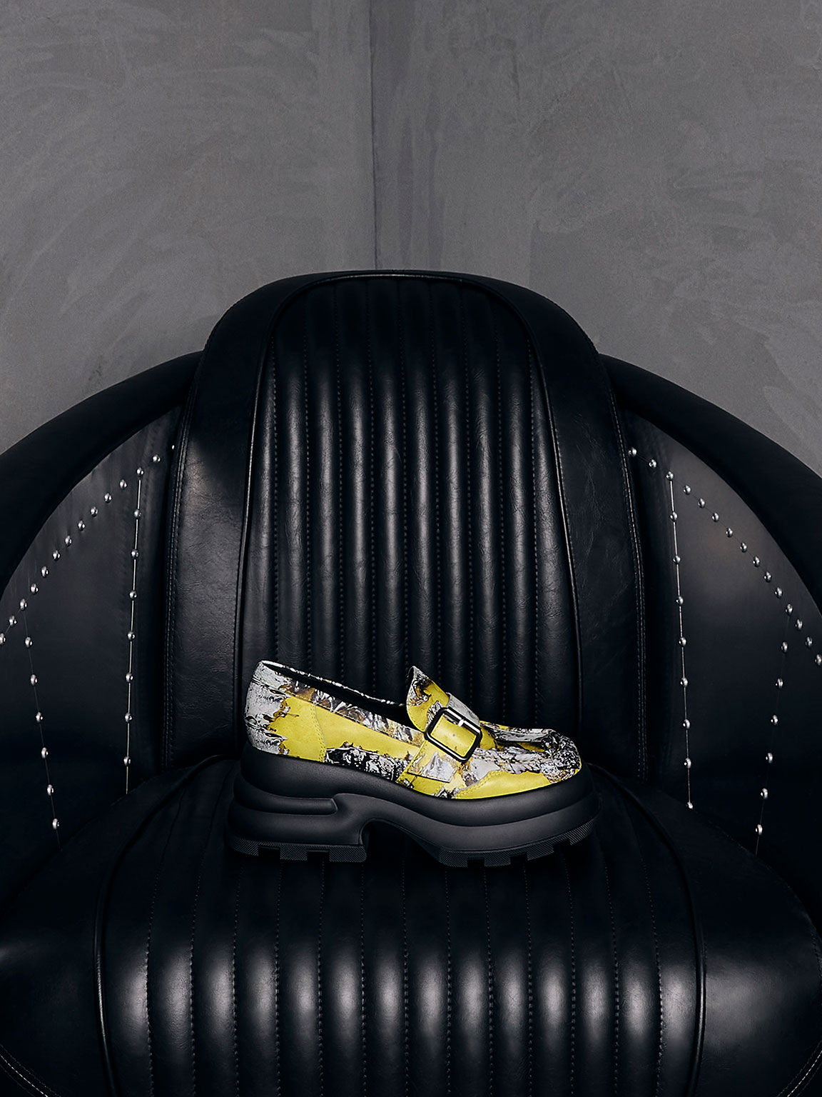 Jules Platform Buckled Loafers, Multi, hi-res