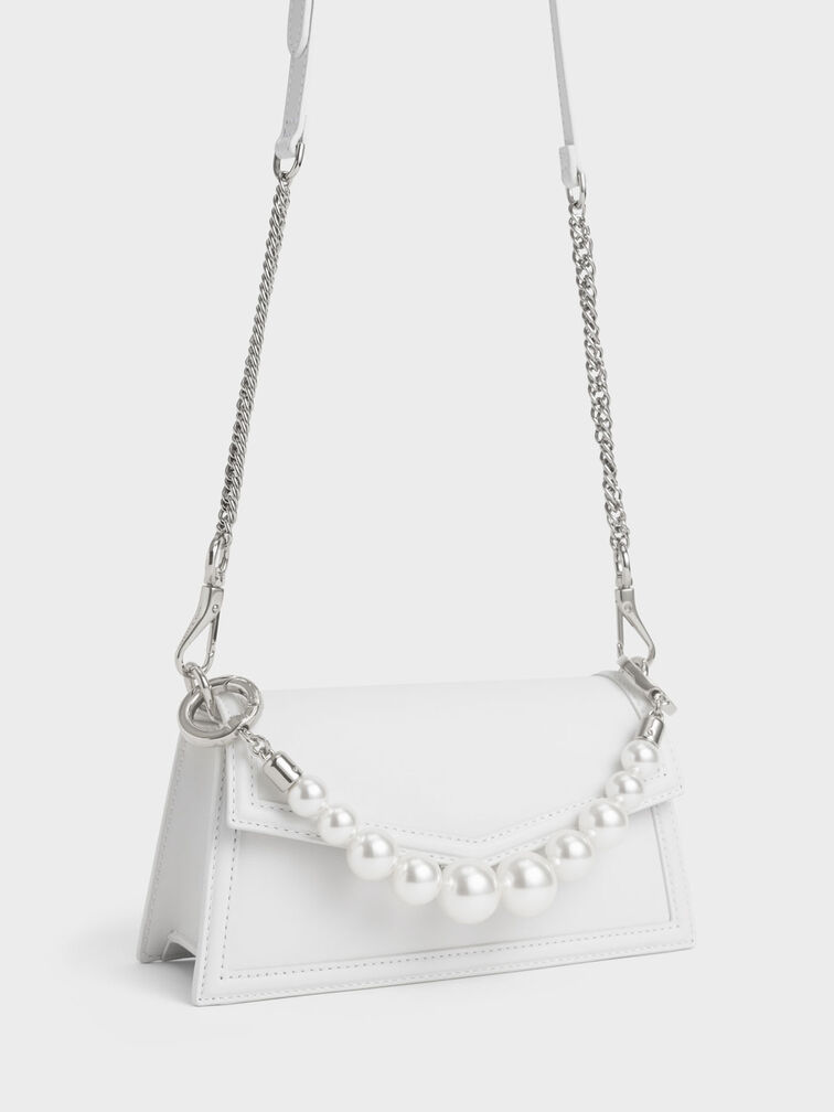 Croc Chains Beaded Chains Pearl Croc Chain Croc Jewelry for -  UK in  2023