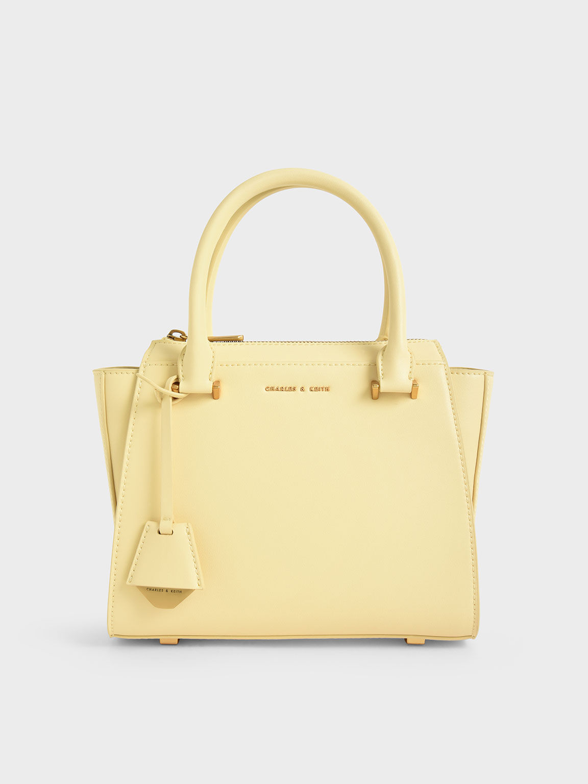 Trapeze tote bag top charles & keith