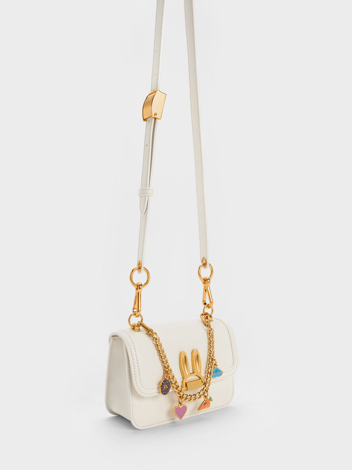 Judy Hopps Metallic Accent Bag, Chalk, hi-res