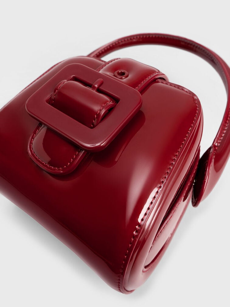 حقيبة لولا بحزام, أحمر, hi-res