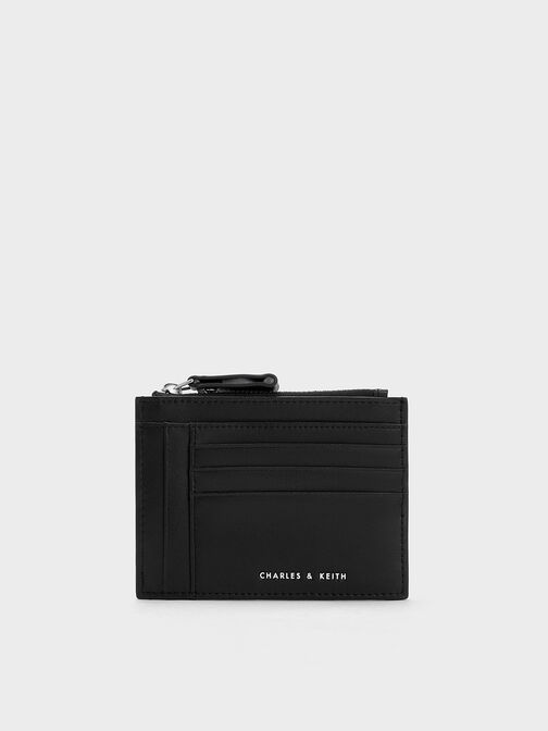 Multi-Slot Card Holder, Black, hi-res