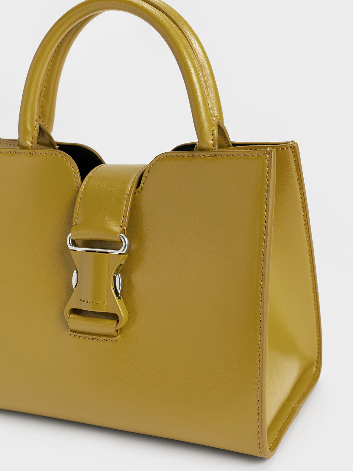 Charles and keith mustard bag shop