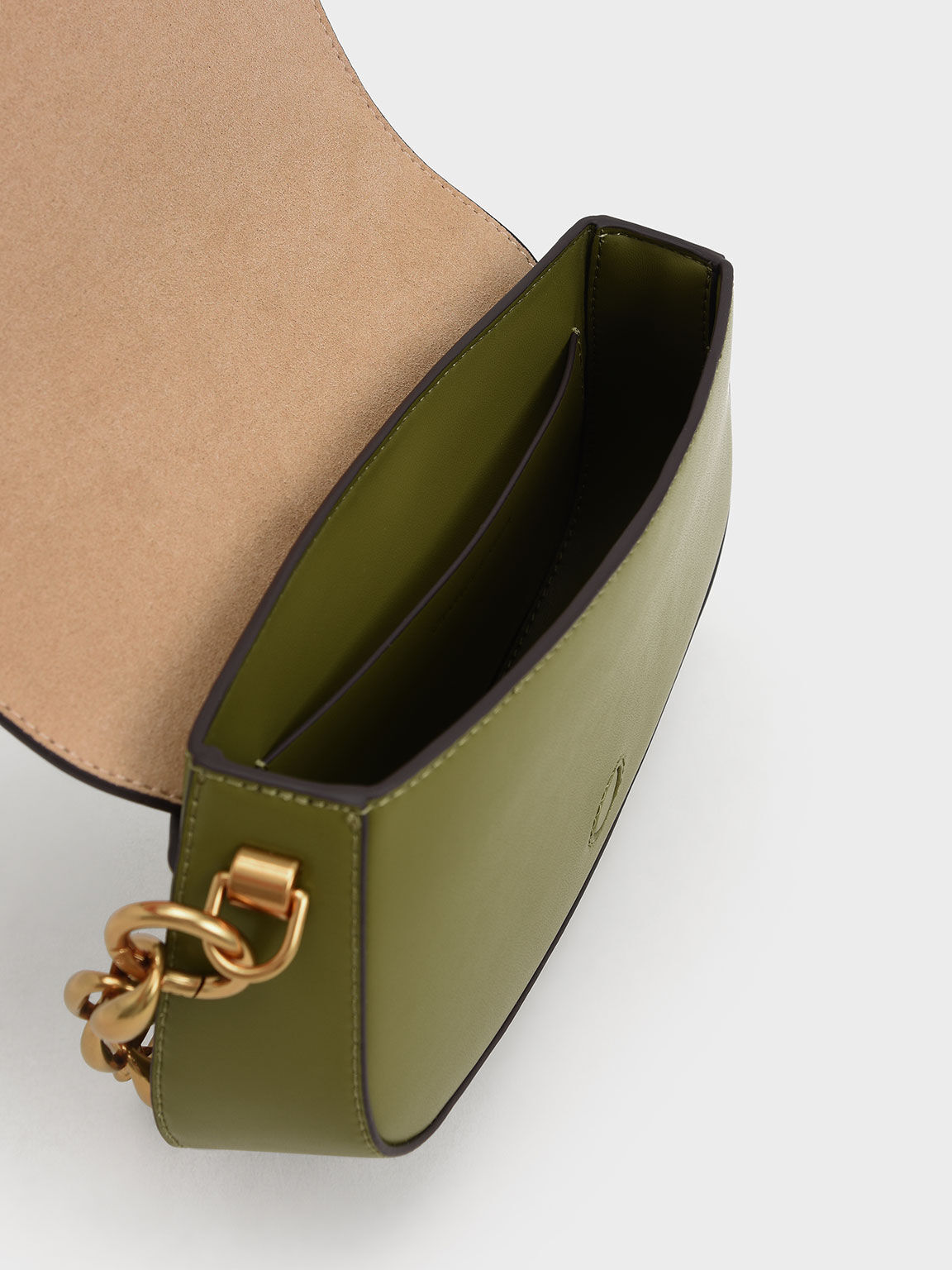 Blair Chain Handle Shoulder Bag, Avocado, hi-res