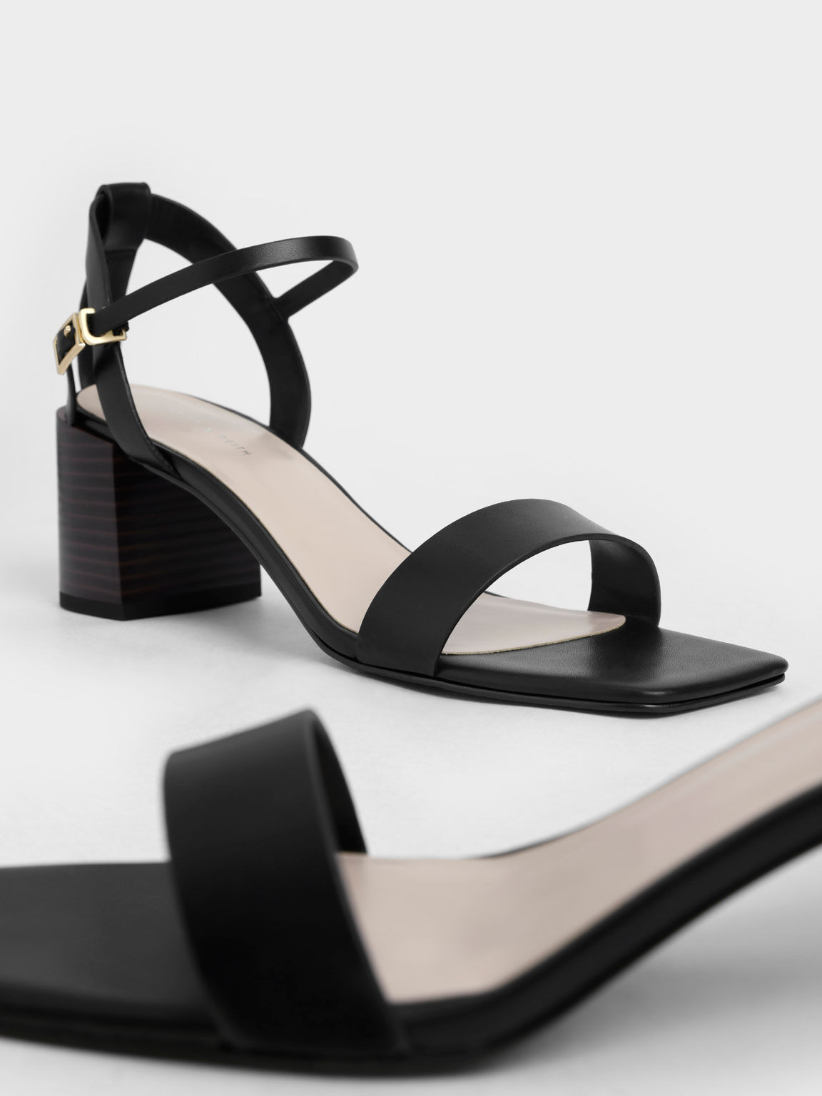 Black ankle best sale sandals