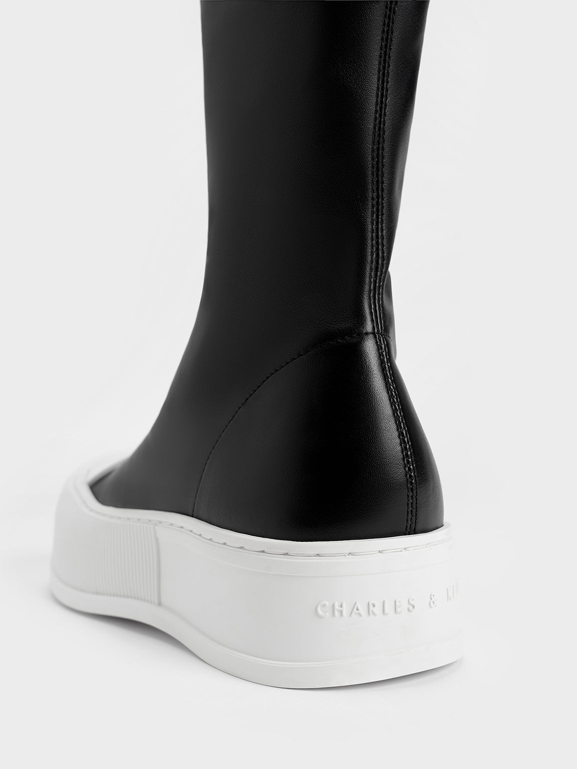Harrianna Thigh-High Boots, Black, hi-res