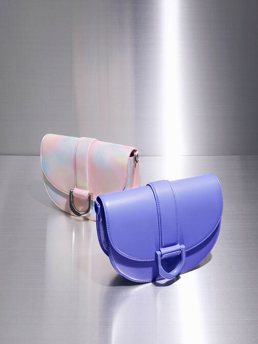 حقيبة السرج بتصميم الدوامة غابين, متعدد, hi-res