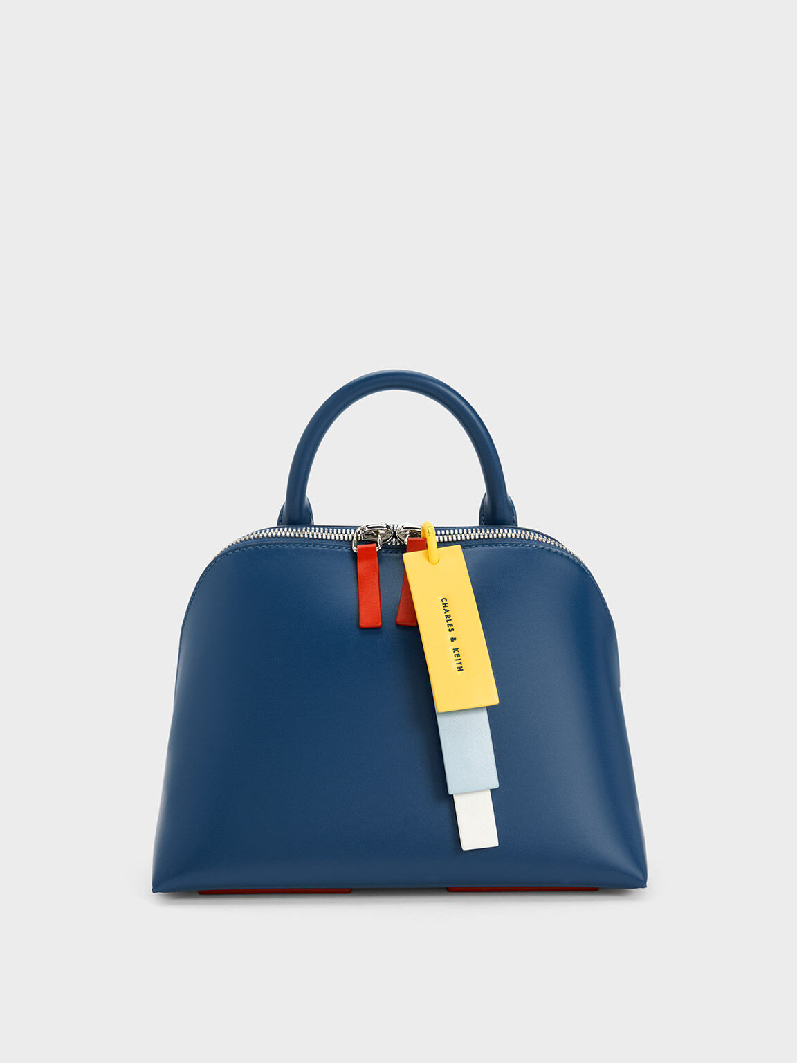 Cockade Bowling Bag, Navy, hi-res