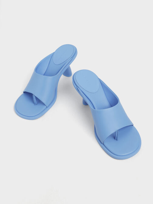 Alma Thong Mules, Blue, hi-res