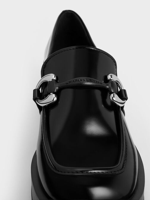 حذاء لوفر كاتيلايا بتصميم معدني, Black Box, hi-res