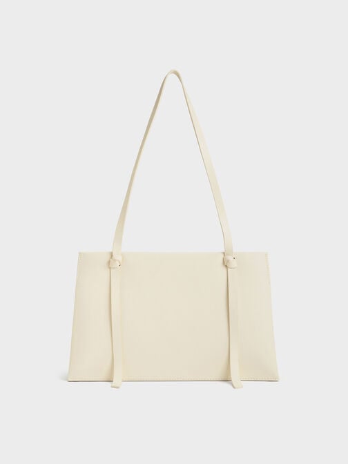 Midori Geometric Tote Bag, Cream, hi-res